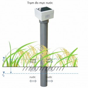 Trạm đo mực nước mặt ruộng AWD thumb